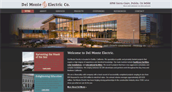 Desktop Screenshot of delmonteelectric.com
